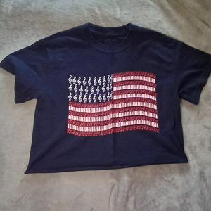 Gildan American Piano Crop To